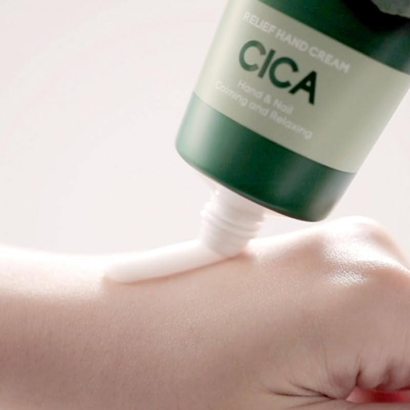 Tenzero Cica Relief Hand Cream UltraNourishing  Soothing for Dry Cracked Irritated Skin  Repair and Restore Smooth Healthy Hands with Korean Skincare Treatment - Image 2