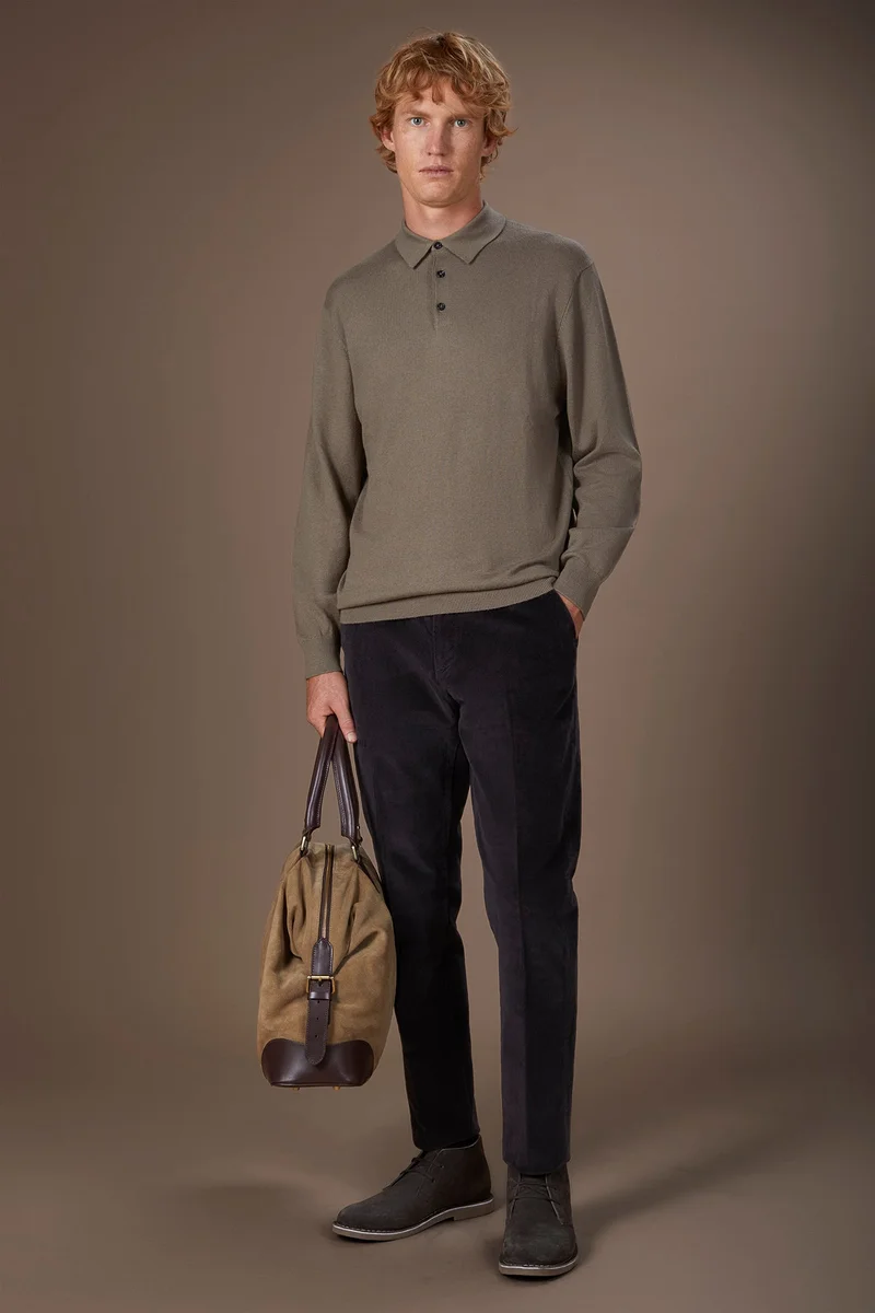 Doppelganger  Men's polo shirt - Taupe for Men | Best Price UAE