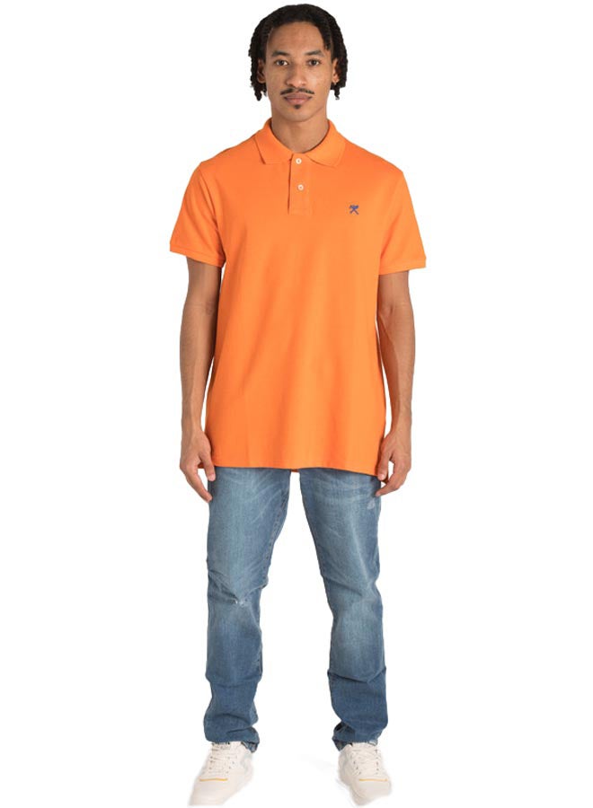 Marco Bergamo Basic Polo With Contrast Logo  - Image 1