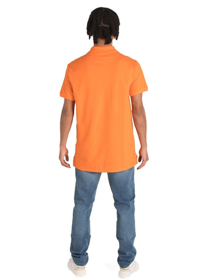Marco Bergamo Basic Polo With Contrast Logo  - Image 3