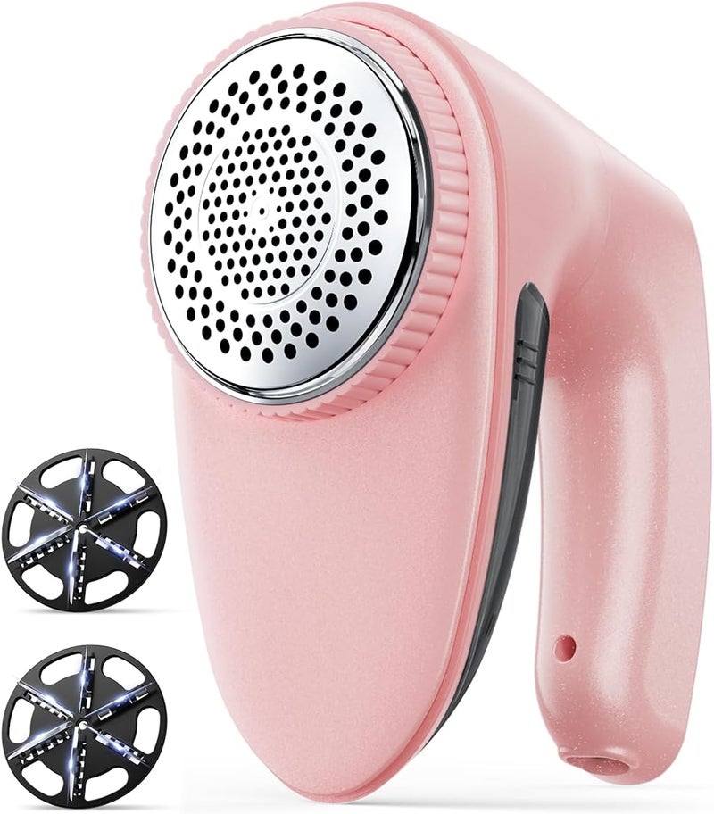 Bymore Fabric Shaver, Lint Shaver for Clothing Furniture Shaver, Sweater Defuzzer Pill Remover Shaver, Lint Remover for Clothing Fuzz-Pink - Image 1