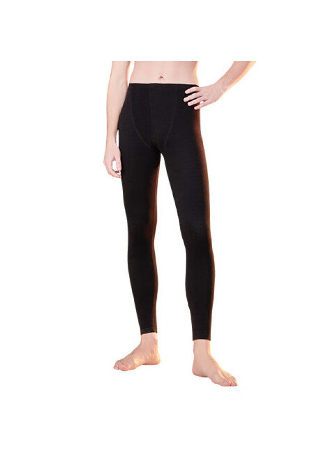 Yalu Men's Cashmere Silk Antibacterial Mite-resistant Anti-static Thermal German Velvet Warm Winter Long Johns Cotton Pants - Image 1