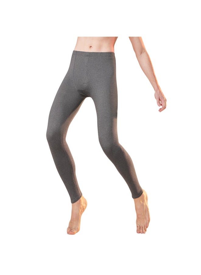 Yalu Men's Cashmere Silk Antibacterial Mite-resistant Anti-static Thermal German Velvet Warm Winter Long Johns Cotton Pants - Image 3