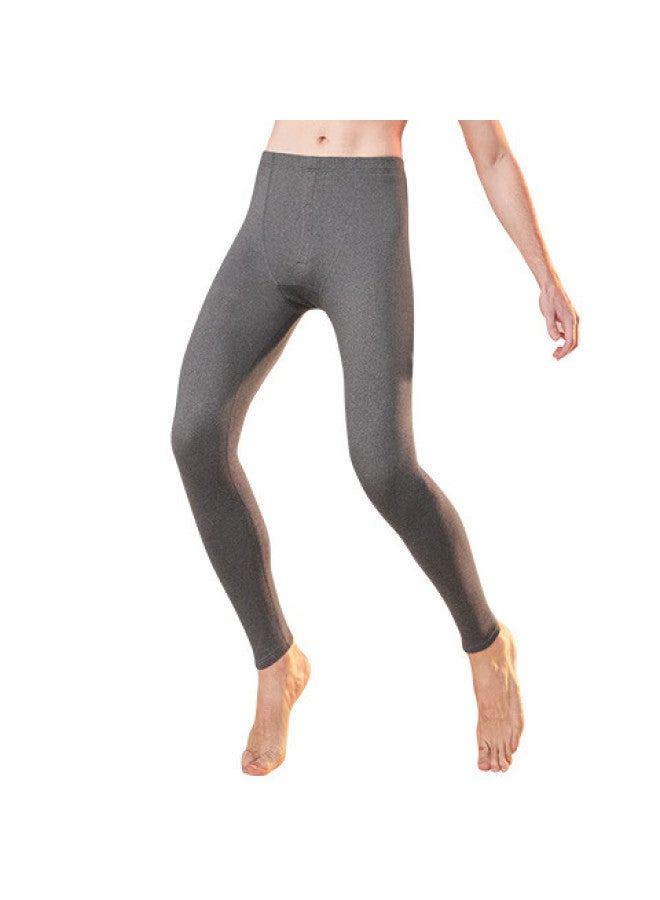 Yalu Men's Cashmere Silk Antibacterial Mite-resistant Anti-static Thermal German Velvet Warm Winter Long Johns Cotton Pants - Image 2