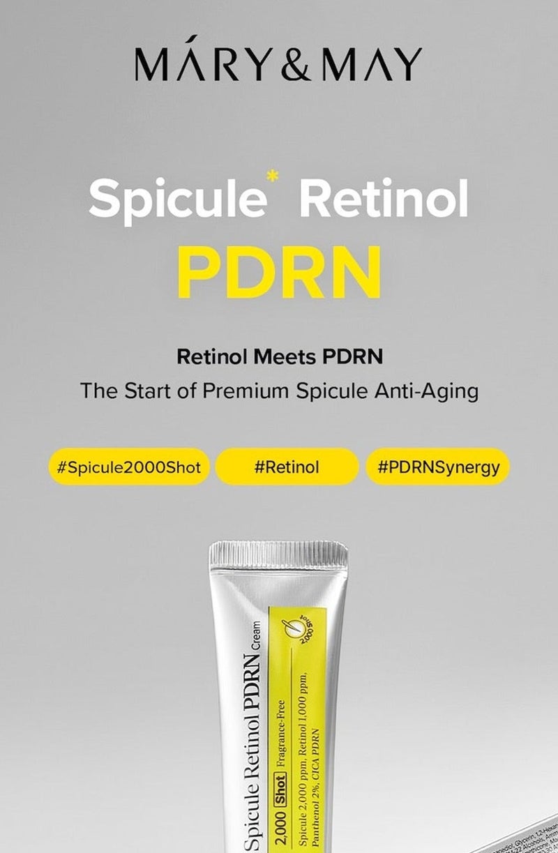 MARY & MAY Mary&May-Spicule Retinol PDRN Cream 15ml - Image 2