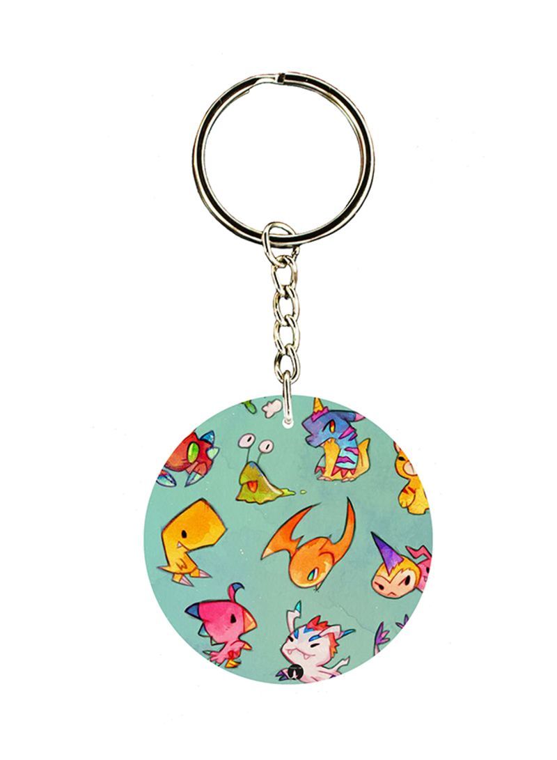 RKN Anime Digimon Key Chain