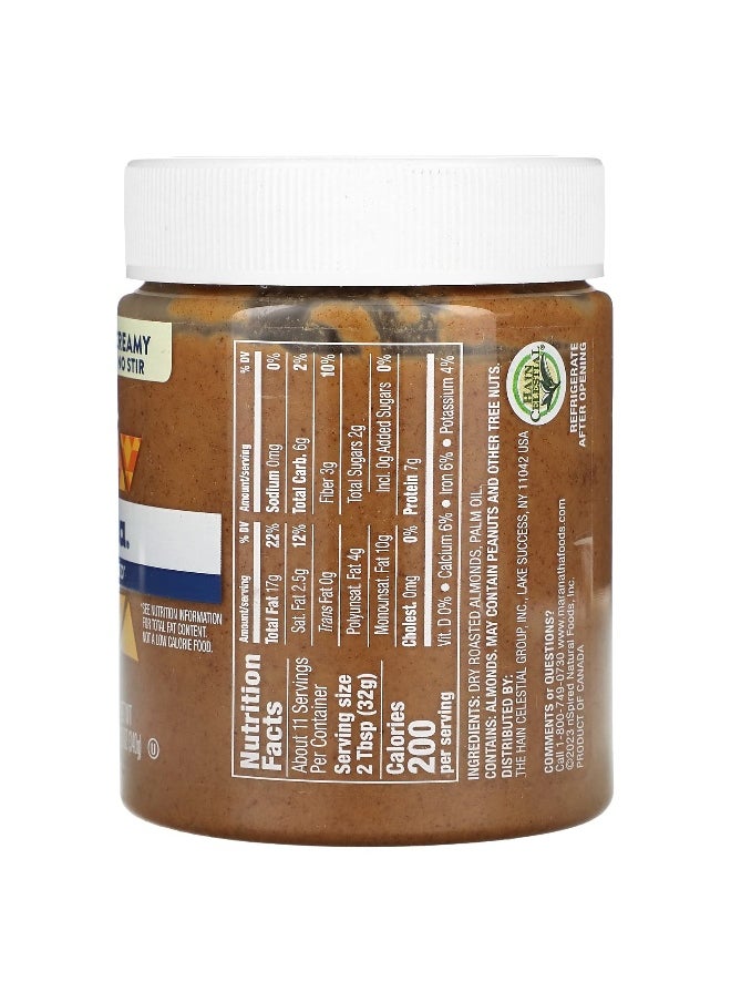 MaraNatha MaraNatha, Natural Almond Butter, Creamy, 12 oz (340 g)  - Image 2