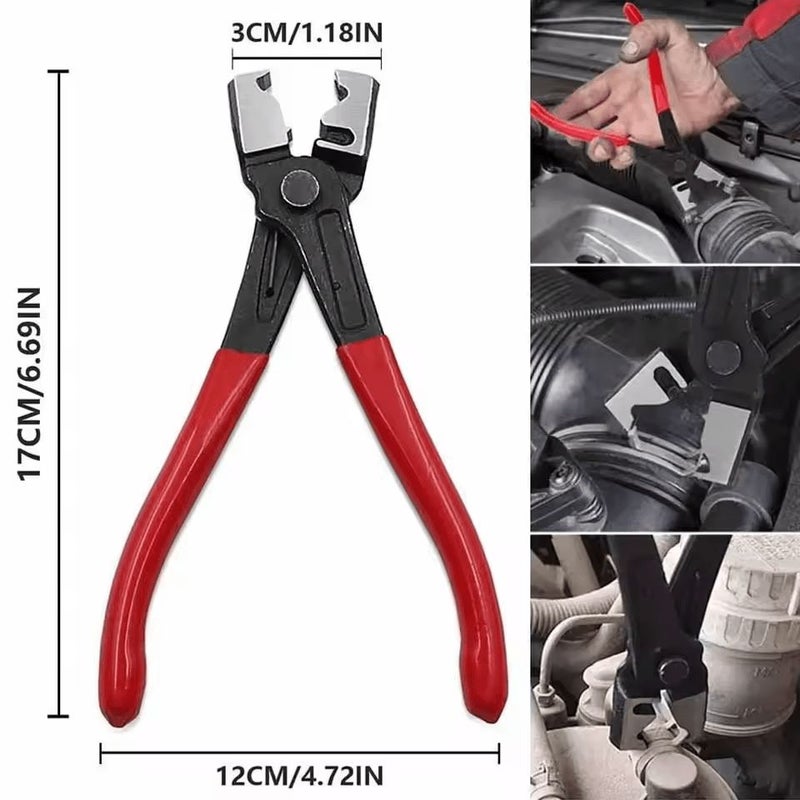 40pcs Stainless Steel Single Eye Hose Clamp Kit with 1 Pliers for Plumbing Automotive - Image 3