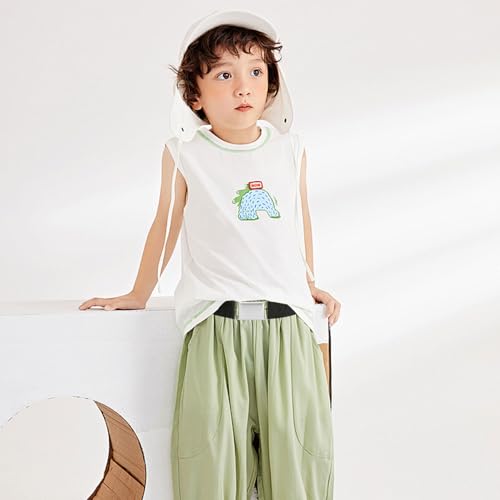 BendJoy Polyester ® 3 Pcs Waist Belt for Kids, Adjustable Kids Belt for Boys and Girls, Ideal Girls Belt for Jeans, Includes Black, Black and White Stripes, and Camel Colors(Fit Waist 60-80cm) - Image 5
