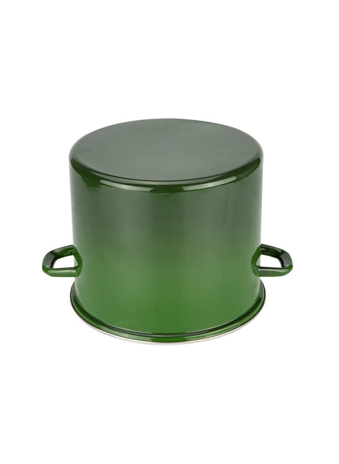 AL SANIDI Shinko cooking pot, Heritage cooking pot, Green, capacity 12 L  - Image 4