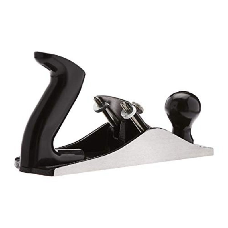 Basics No.4 Adjustable Bench Hand Plane, 2‑Inch 51 mm Blade, Cast‑Iron Body, Adjustable Mouth and Depth Gauge, Smooth Planing for Woodwork and Carpentry Grey/Black - Image 3