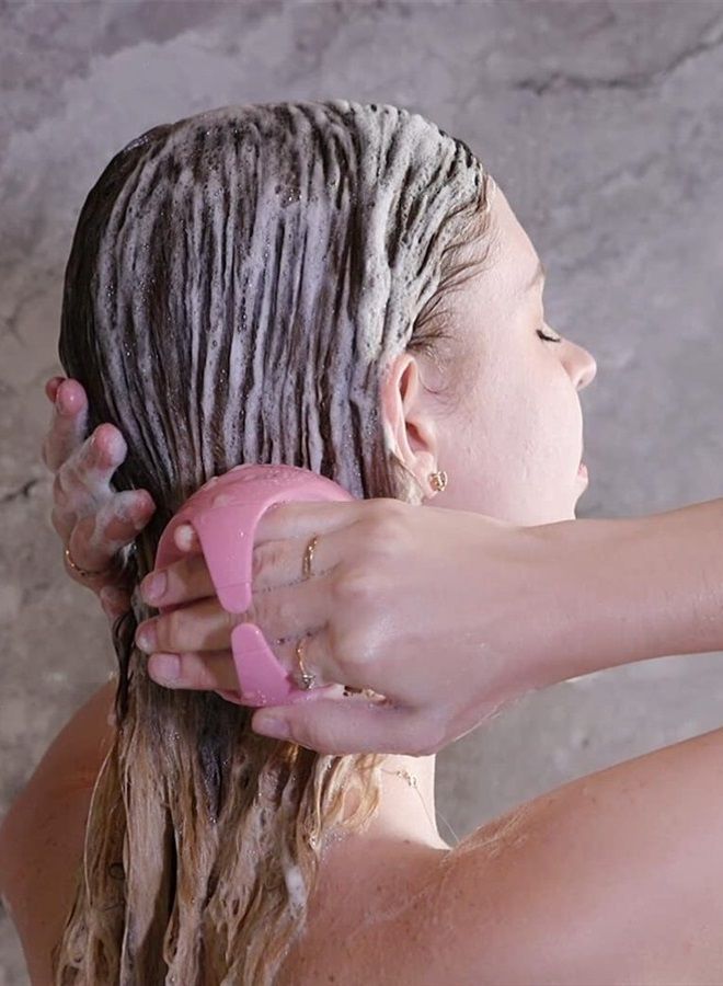 BTYMS 3 Pcs Hair Scalp Massager Shampoo Brush, Silicone Scalp Brush Handheld Shower Scalp Scrubber Cleansing Brush for Removing Dandruff - Image 4