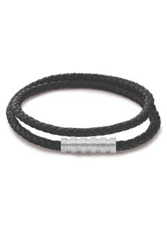CALVIN KLEIN CALVIN KLEIN JEWELRY BRAIDED BRACELET FAMILY MENS LEATHER BRACELET - 35000093  - Image 1