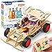 Poraxy STEM Kits for Kids 810 STEM Toys for Boys Ages 813 Remote Control Car Wooden 3D Puzzles Science Kits 812 Projects Building Model Birthday Gifts for 9 11 14 Year Old Teen Boys Girls - Image 2