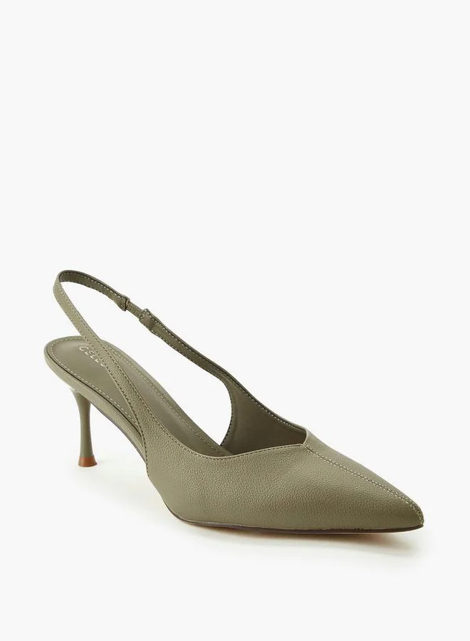 Celeste Women Slingback Stiletto Heel Shoes