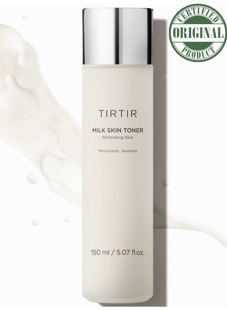 Tirtir Skin Milk Toner – Hydrating and Soothing Facial Toner with Milk Extracts – 150ml - Image 1
