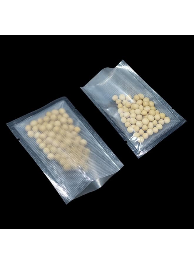 كاست ويف أكياس تفريغ الهواء لتخزين الطعام، أكياس بلاستيكية شفافة بفتحة قابلة للتمزيق، عبوة من 100 قطعة، 5.9 × 9.8 بوصة، مثالية للأطعمة الجافة والرطبة - Image 2