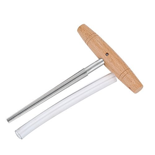 VGEBY Violin Peg Hole Reamer, with Wood Handle for 3/4 4/4 Violin Peg Reamer - Image 1