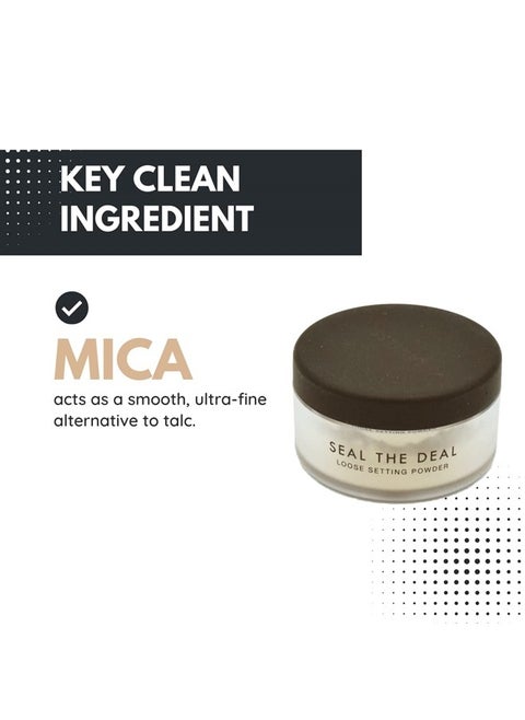 Mini Seal The Deal Loose Setting Powder (Classic Translucent)