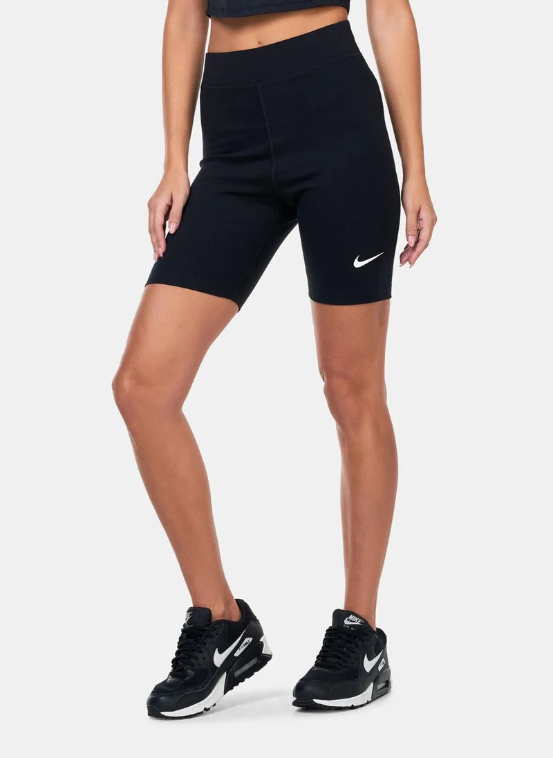 Nike Women's Sportswear Classic High-Waisted Biker Shorts