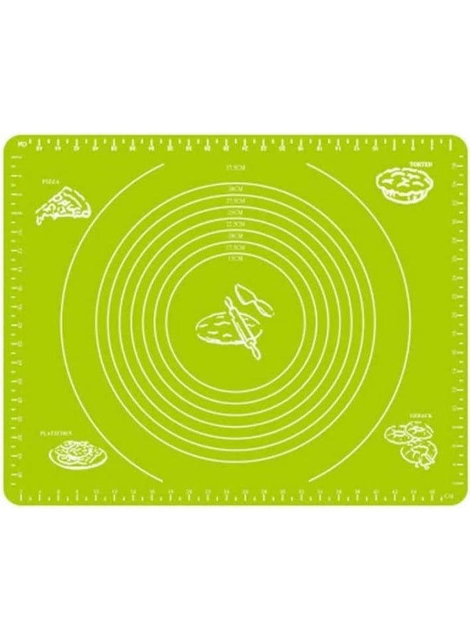 Silicone Baking Mat For Pastry Rolling With Measurements, Liner Heat Resistance Table Placemat Pad Pastry Board, Reusable Non-Stick Silicone Baking Mat For Housewife, Cooking Enthusiasts - Image 3