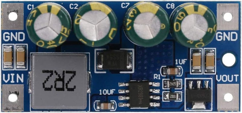 60W DC DC Boost Converter Step Up Module 3.7V - 18V to 5V 6V 9V 12V 15V 19.5V - High Efficiency 600KHZ Frequency, Multiple Output Voltage Options, Durable and Compact Design (9V) - Image 1