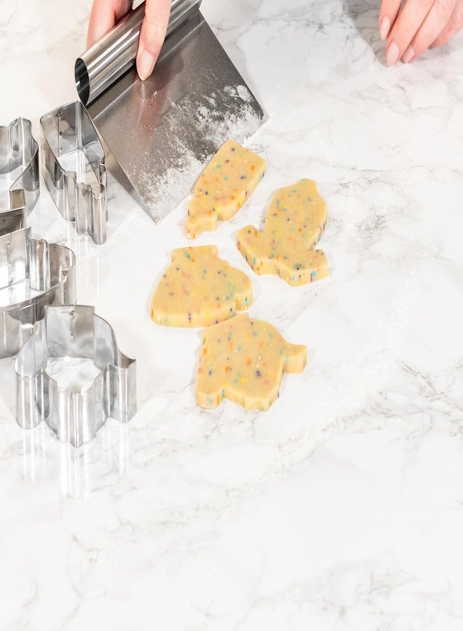 Bakerpan Stainless Steel Cookie Cutter Baby Bottle & Bodysuit Set, Baby Shower Cookie Cutters - Image 3