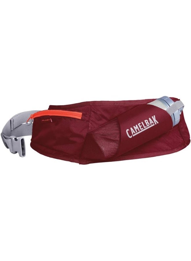 CamelBak Flash Belt 17oz – Hands-Free Hydration, Insulated Bottle, Reflective & Secure Waist Pack