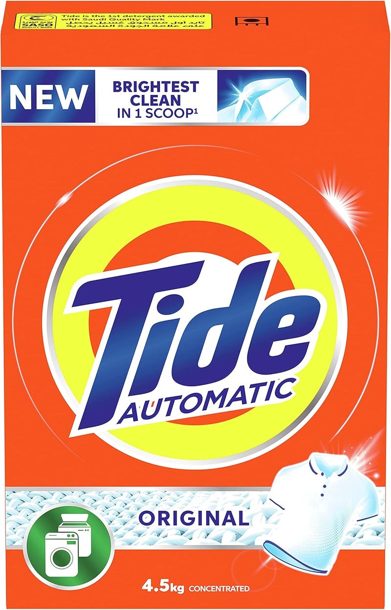 Tide Automatic Original Scent Detergent Powder - 4.5 Kg - Image 1
