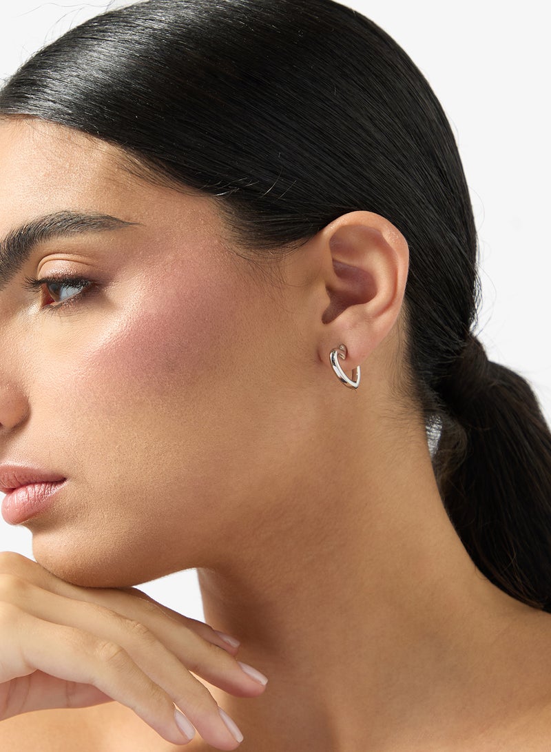 جس أقراط أيقونية بدون شعار - Image 4