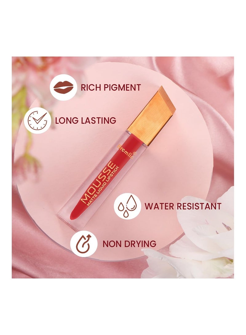 كرملين كريملين موس موس أحمر شفاه غير لامع يدوم طويلاً للنساء - Image 2