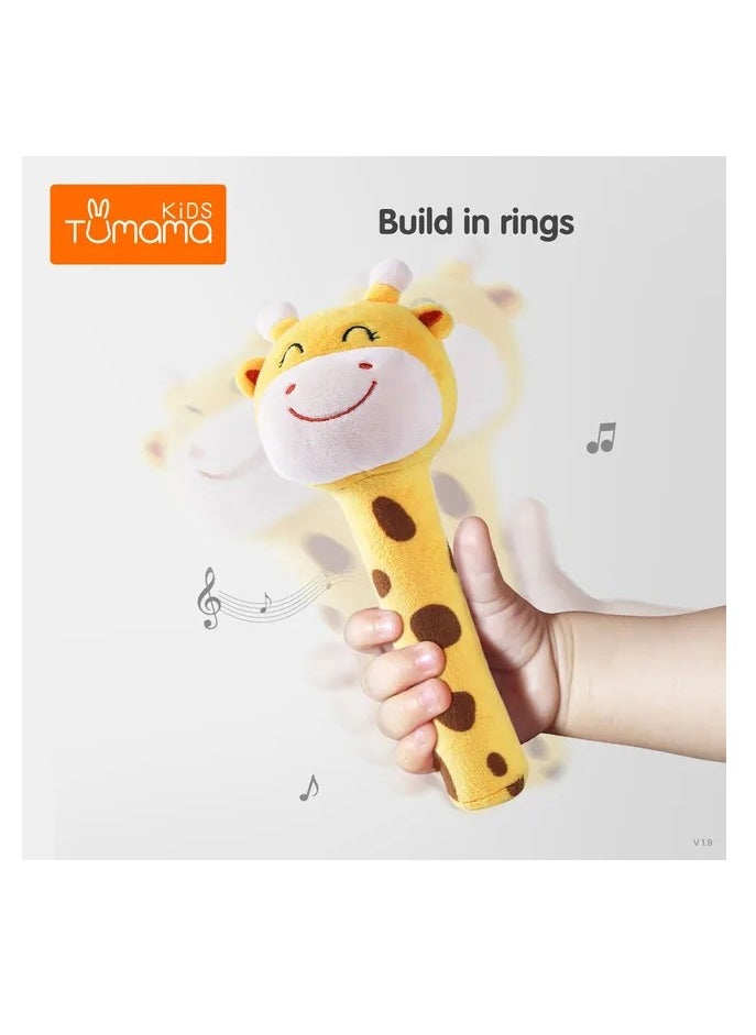 TUMAMA KIDS Tumama Plush Giraffe Soft Stacking Rings Stem Toy  - Image 5