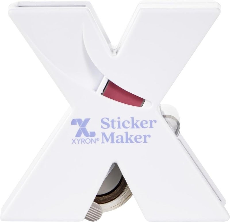 Xyron X150 Sticker Maker, Makes 1.5" Stickers, For Scrapbooking, Crafts, Cards, School Projects, Acid-Free Adhesive, Portable, Color May Vary (XRN150) - Image 1