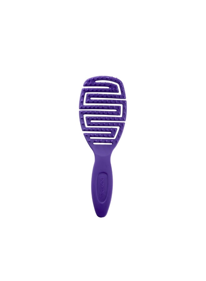 Dompel silicon brush all hair types / Purple - Image 1