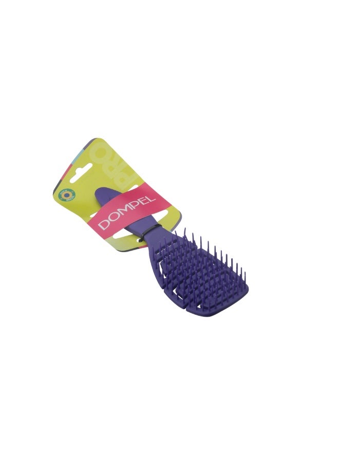 Dompel silicon brush all hair types / Purple - Image 3