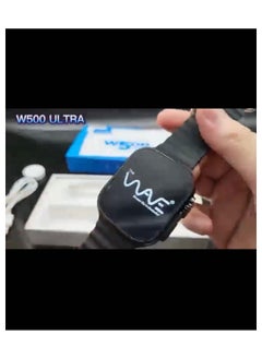 Wave WAVE SMART WATCH W500 ULTRA with Extra leather strap black  - Image 2
