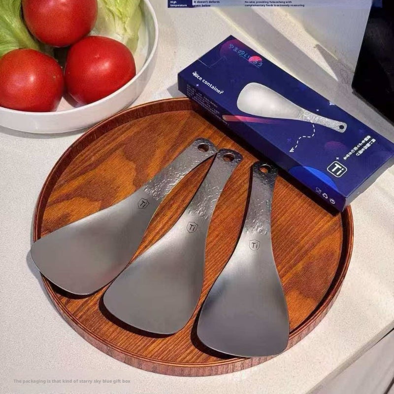 ملعقة أرز/شوربة تيتانيوم - Image 2