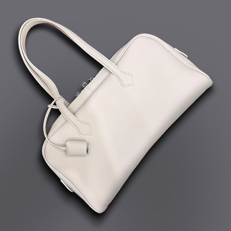 Large Capacity Women's Genuine Leather Tote Bag - Image 2