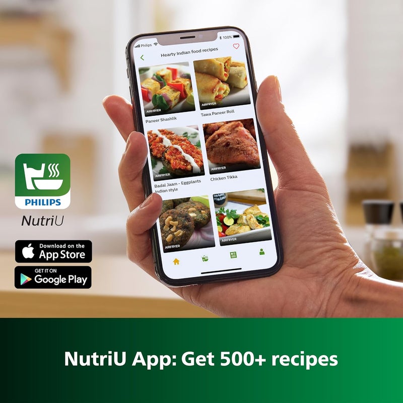 Philips Airfryer Party Sizzler Kit with Double layer grill rack, skewers, HD9815/01, Compatible with Large Airfryer - Image 3