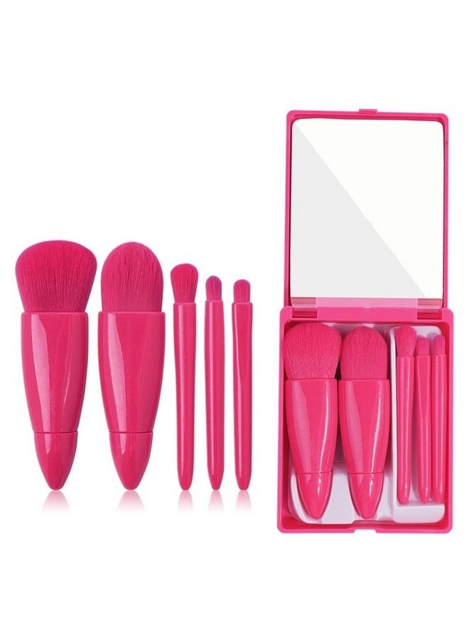 Travel Friendly Makeup Brush Applicator Set Of 5 Box With Mirror (Pink) - pzsku/ZE984B27C3136DF3AE1A8Z/45/_/1730894434/ed41b31f-d744-4634-9c14-400651099fa1