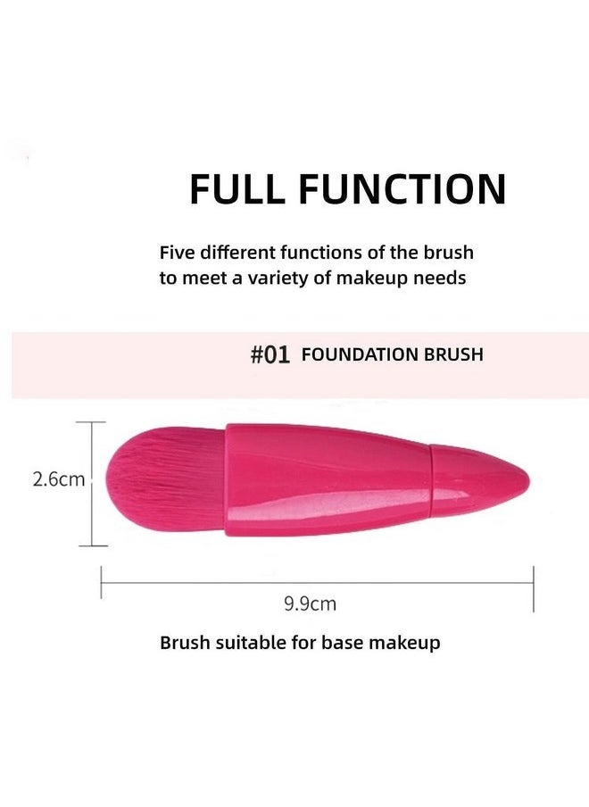 Travel Friendly Makeup Brush Applicator Set Of 5 Box With Mirror (Pink) - pzsku/ZE984B27C3136DF3AE1A8Z/45/_/1730894439/74452502-342e-40f9-858b-9199966bc4d3