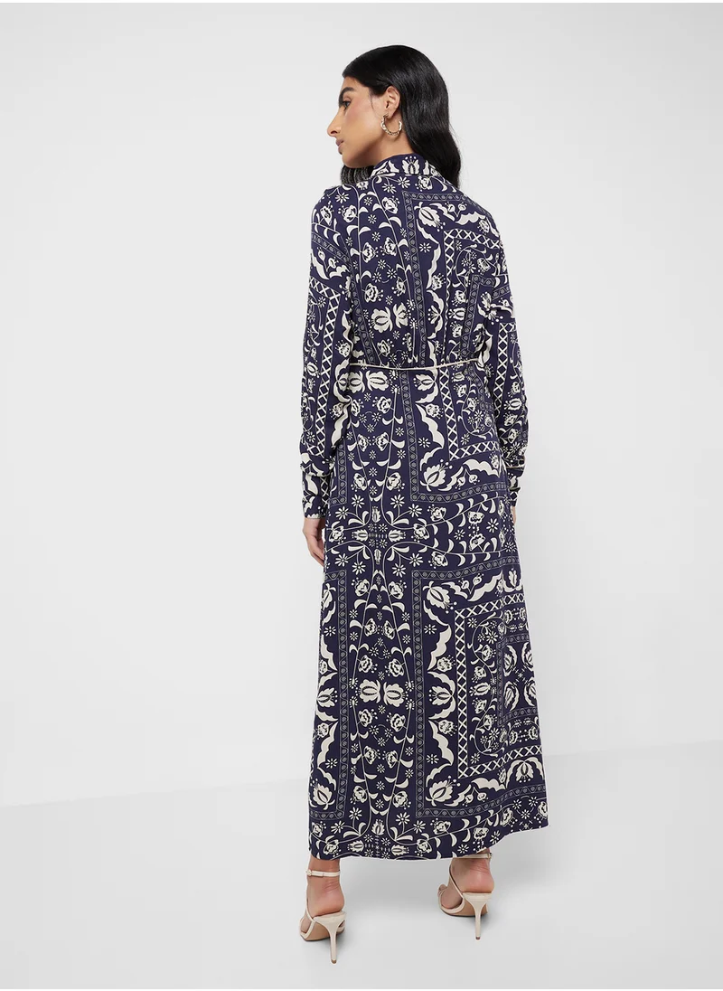 VERO MODA Printed Shirt Dress