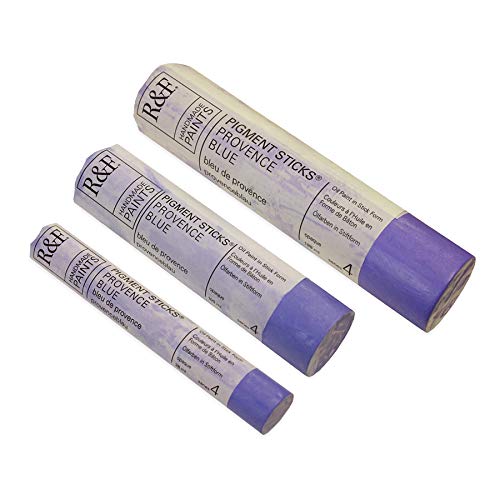 R&F Handmade Paints - Professional Oil Pigment Stick, Provence Blue, 38 ml - Image 3