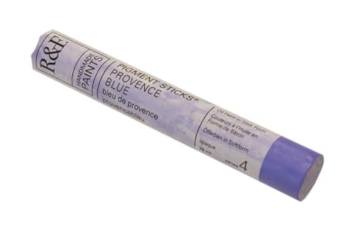 R&F Handmade Paints - Professional Oil Pigment Stick, Provence Blue, 38 ml - Image 1