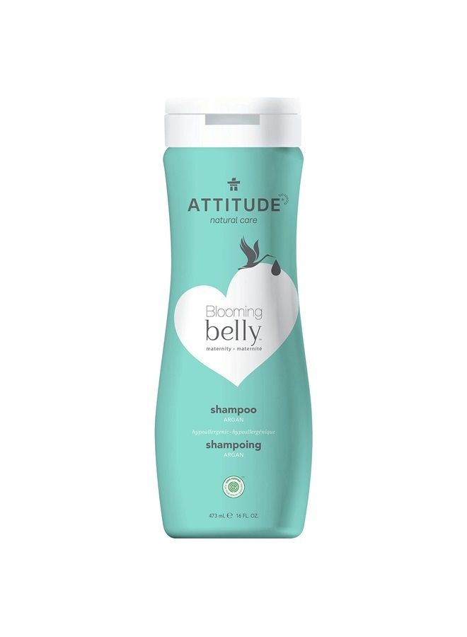 Attitude Pregnancy Shampoo, EWG Verified, Dermatologically Tested, Vegan and Cruelty-Free Maternity Products, Argan, 16 Fl Oz - Image 1