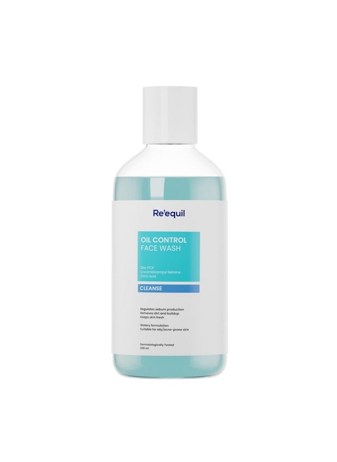 Oil Control Face Wash | Soap & Sulphate Free Face Wash With Zinc Pca | Controls Excessive Oil Production | For Oily Acne Prone Skin | 200 Ml - pzsku/ZE9850379E5BE9CAC155EZ/45/_/1735816967/c2515d3a-0b70-4001-ae6c-8bd8ae862d7b