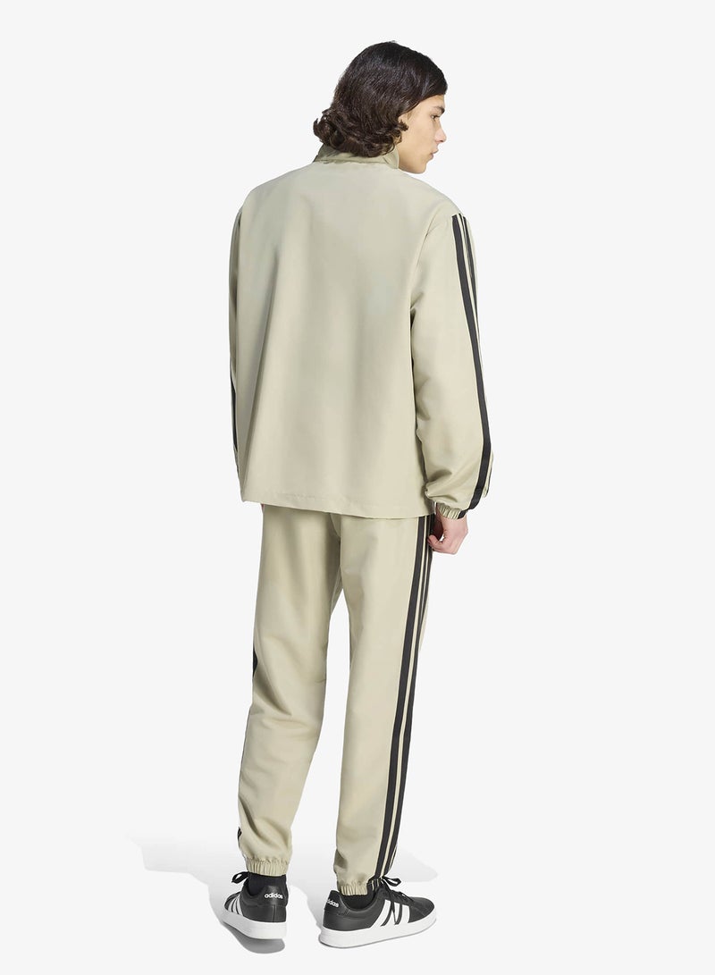 Adidas 3 Stripe Woven Tracksuit - Image 2