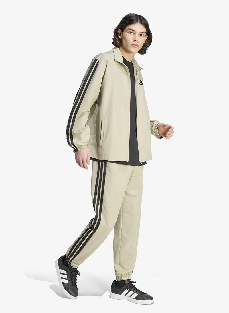Adidas 3 Stripe Woven Tracksuit - Image 5