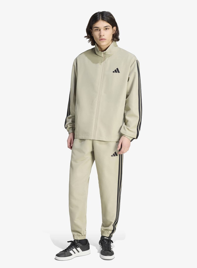 Adidas 3 Stripe Woven Tracksuit - Image 1