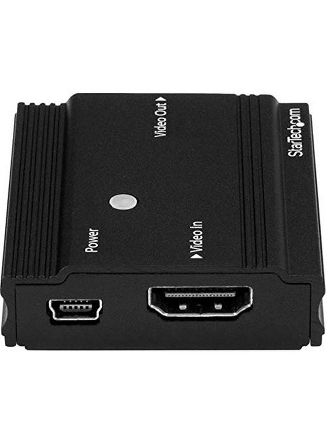 Startech.com 115 Ft. (35 M) 4K Hdmi Extender Hdmi Extender Up To 4K60 Amplifier Booster Hdmi To Hdmi Booster (Hdboost4K) Black - Image 3